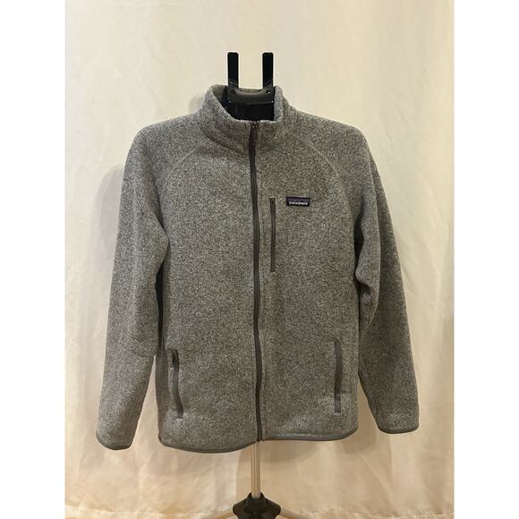 Patagonia Full Zip Gray Jacket Women's size L - Picture 1 of 4